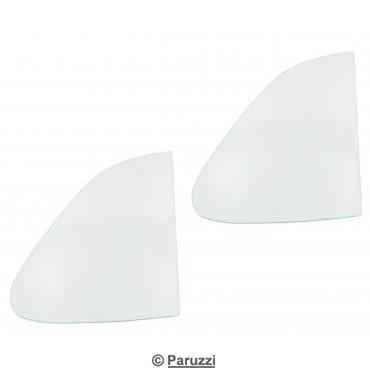 Vent window glass clear (per pair)