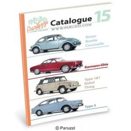 Paruzzi Kever, Karmann Ghia, Type 3, Kbel Catalogue nr 15
