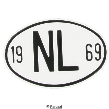 Chapa de nacionalidade: NL 1969