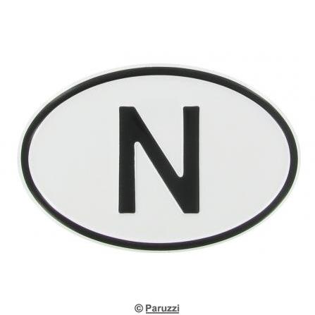 Origin plate: N (Norway)