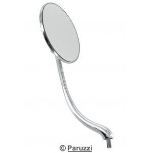 Rtroviseur gauche ou droite extrieur Flat4 en inox (la pice)
