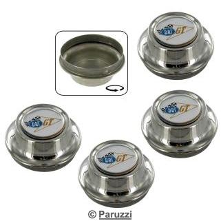 Stainless steel centercap with `BBT GT` emblem (4 pieces)