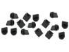 Paruzzi number: 1295 Brake shoe inspection plugs (16 pieces)
Beetle: 
front side 8.1967 and later 
rear side VW 1300, VW 1500, 1302 and 1303 8.1966 and later, VW 1200 1967 (VIN 118 328 506) and later 

Karmann Ghia front side 8.1967 and later, rear side 8.1966 and later 
Bus rear side 8.1973 and later 
Type 3 rear side 8.1965 and later 
Thing front and rear side 