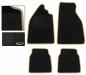 Paruzzi number: 6500 Carpet floor mats black with beige stitching (4-part)
Beetle (LHD) 